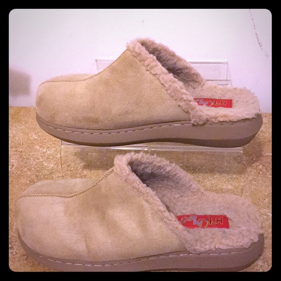 Hot cakes faux fur lined slippers 7 - Picture 2 of 6